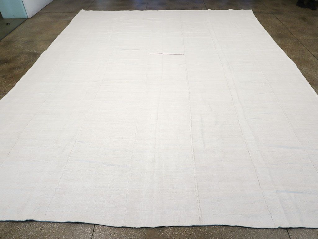 Vintage Turkish Flatweave Kilim Large Carpet, No.32919 - Gss