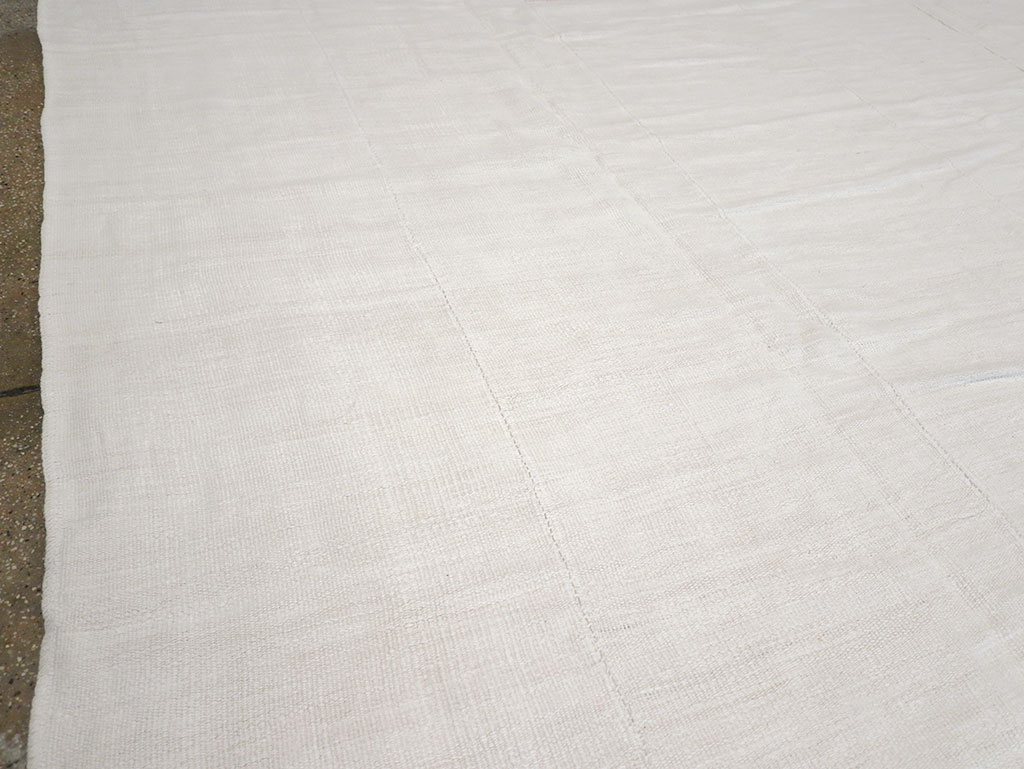 Vintage Turkish Flatweave Kilim Large Carpet, No.32919 - Gss