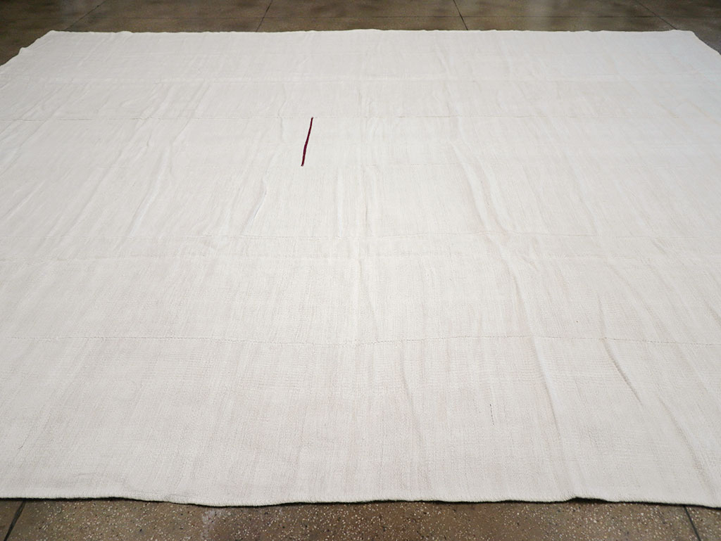 Vintage Turkish Flatweave Kilim Large Carpet, No.32919 - Gss