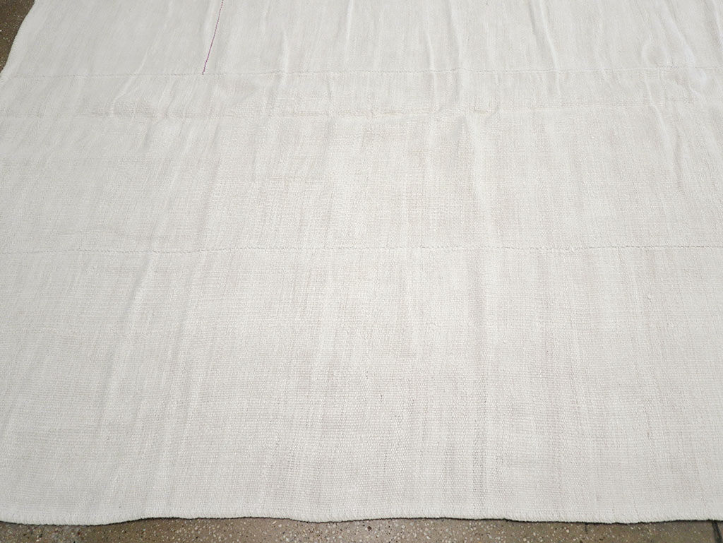 Vintage Turkish Flatweave Kilim Large Carpet, No.32919 - Gss