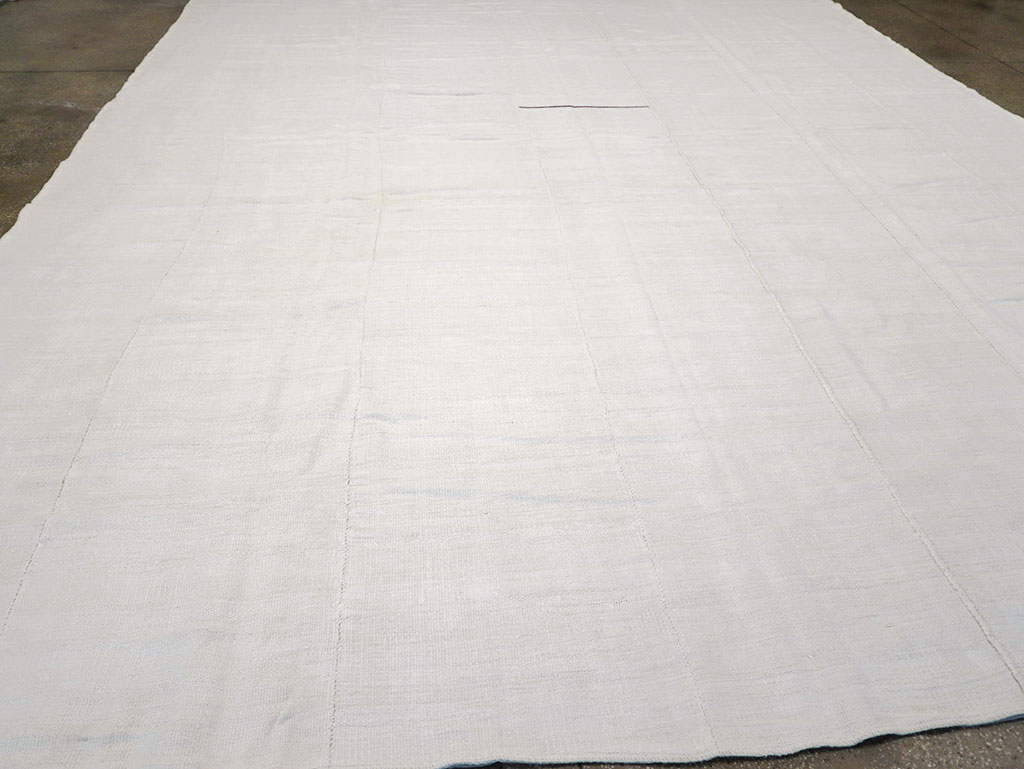 Vintage Turkish Flatweave Kilim Large Carpet, No.32919 - Gss