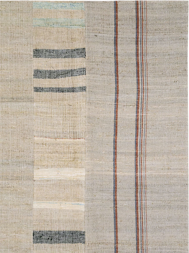 Vintage Turkish Flatweave Room Size Carpet, No.32920 - Gss