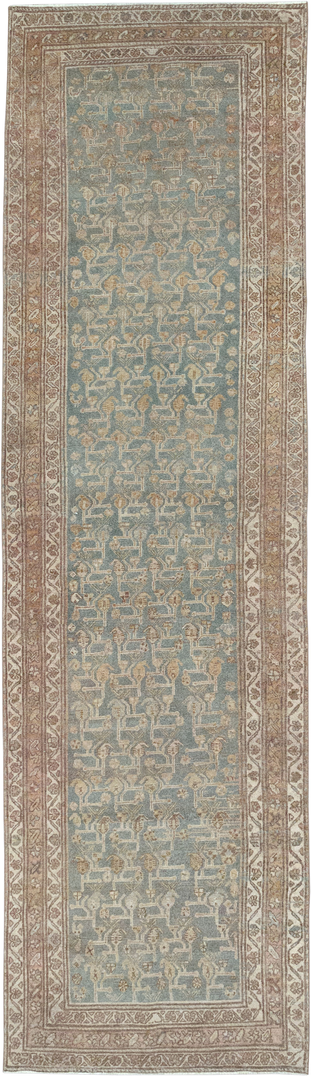 Antique Persian Malayer Runner, No.32923 - Gss