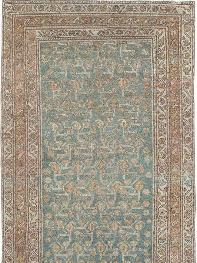 Antique Persian Malayer Runner, No.32923 - Gss