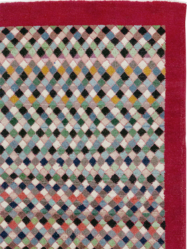 Vintage Turkish Anatolian Room Size Carpet, No.32927 - Gss
