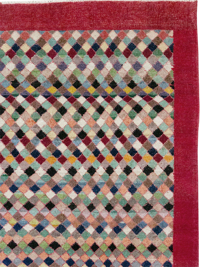 Vintage Turkish Anatolian Room Size Carpet, No.32927 - Gss