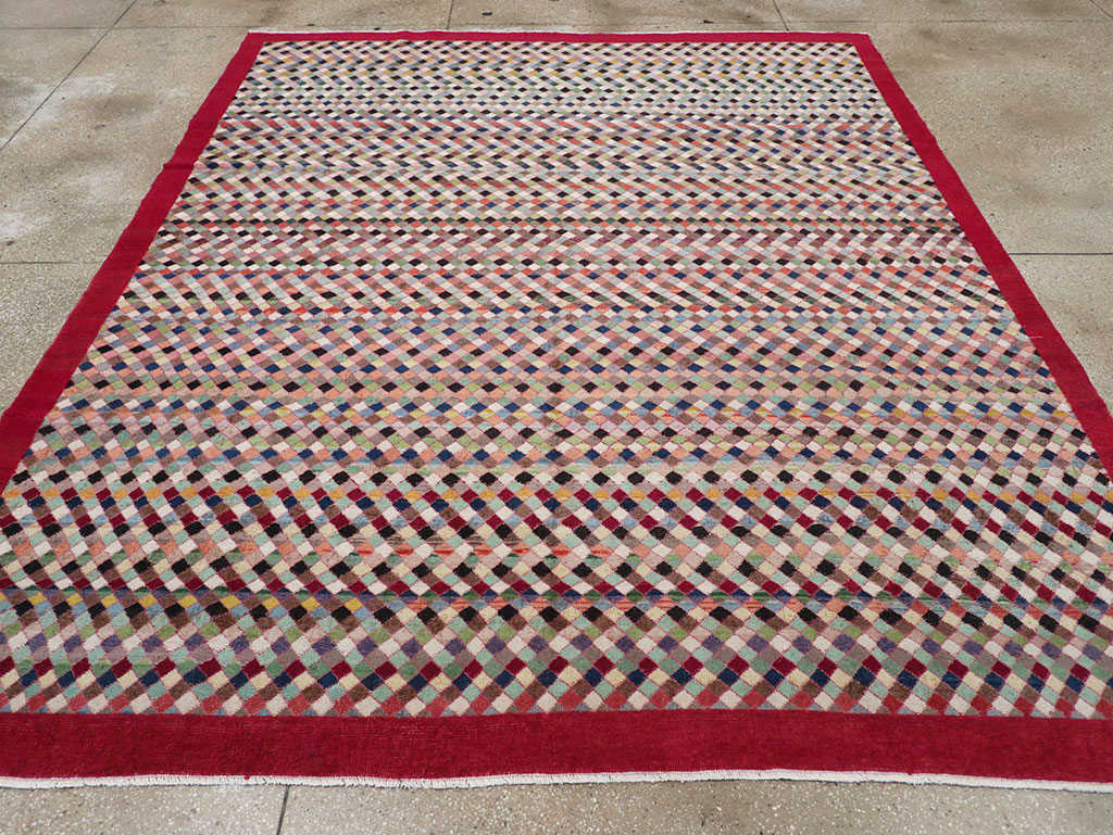 Vintage Turkish Anatolian Room Size Carpet, No.32927 - Gss