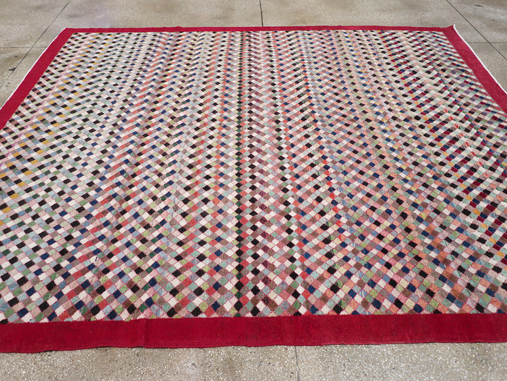 Vintage Turkish Anatolian Small Room Size Carpet, No.32927 - Gss