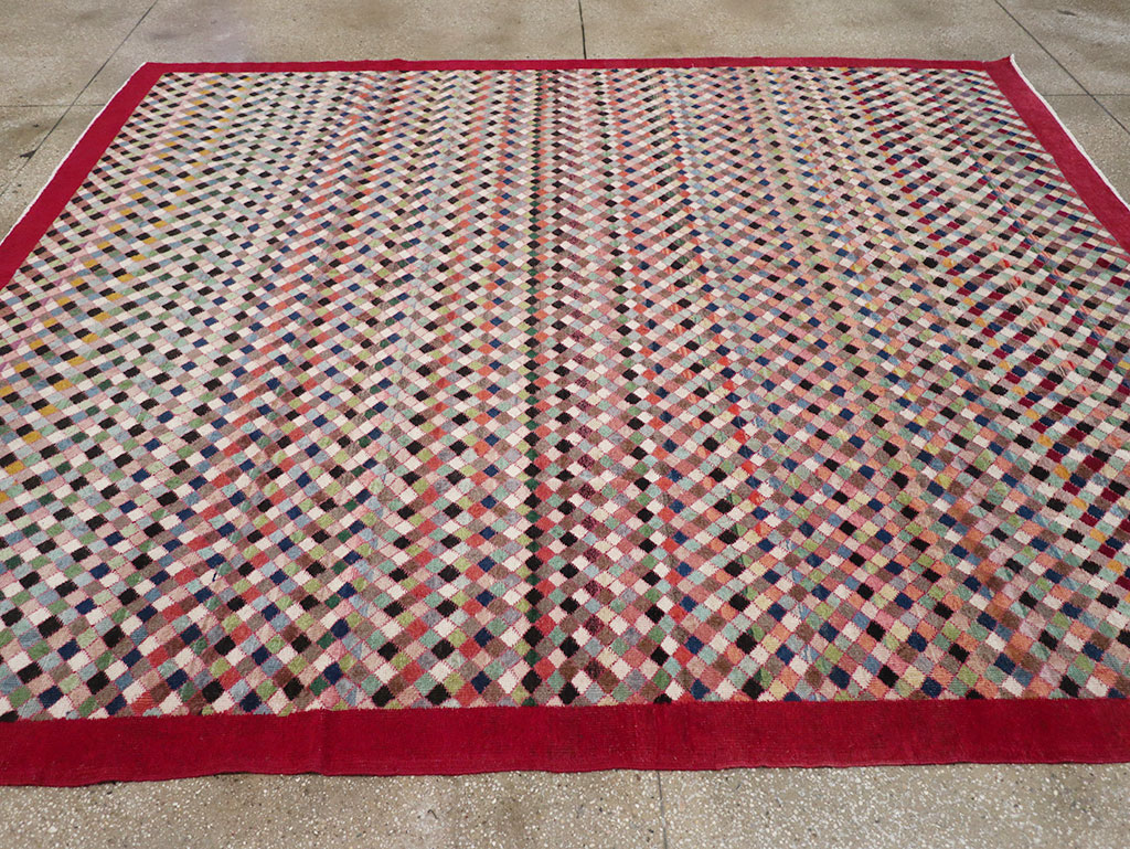Vintage Turkish Anatolian Room Size Carpet, No.32927 - Gss