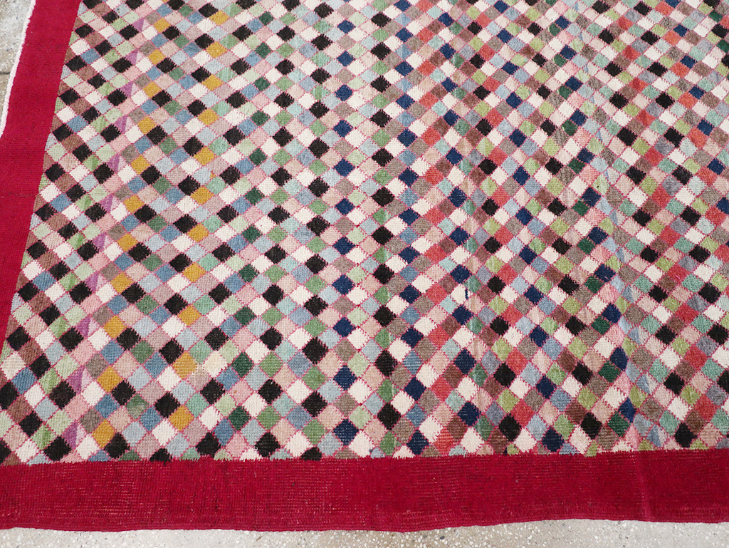 Vintage Turkish Anatolian Small Room Size Carpet, No.32927 - Gss