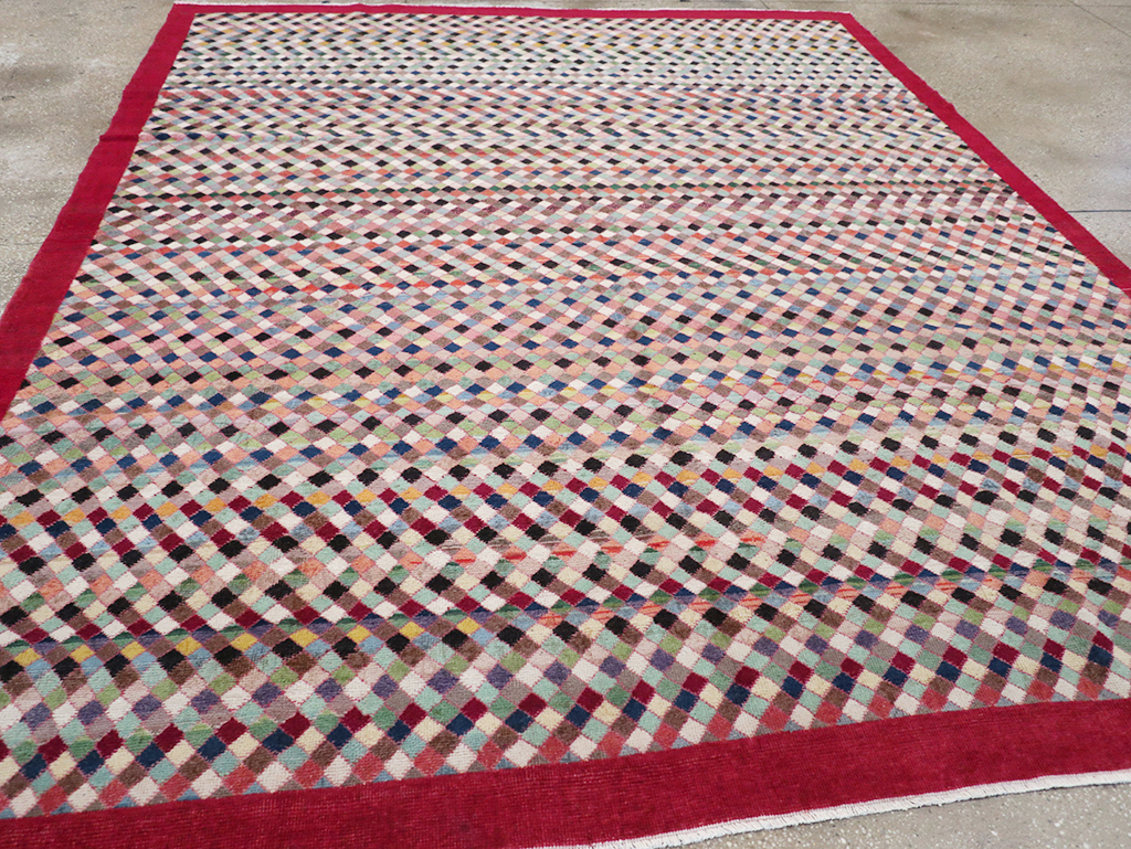Vintage Turkish Anatolian Small Room Size Carpet, No.32927 - Gss