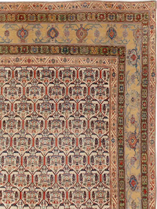 Antique Persian Fereghan Mahal Oversize Carpet, No.32933 - Gss