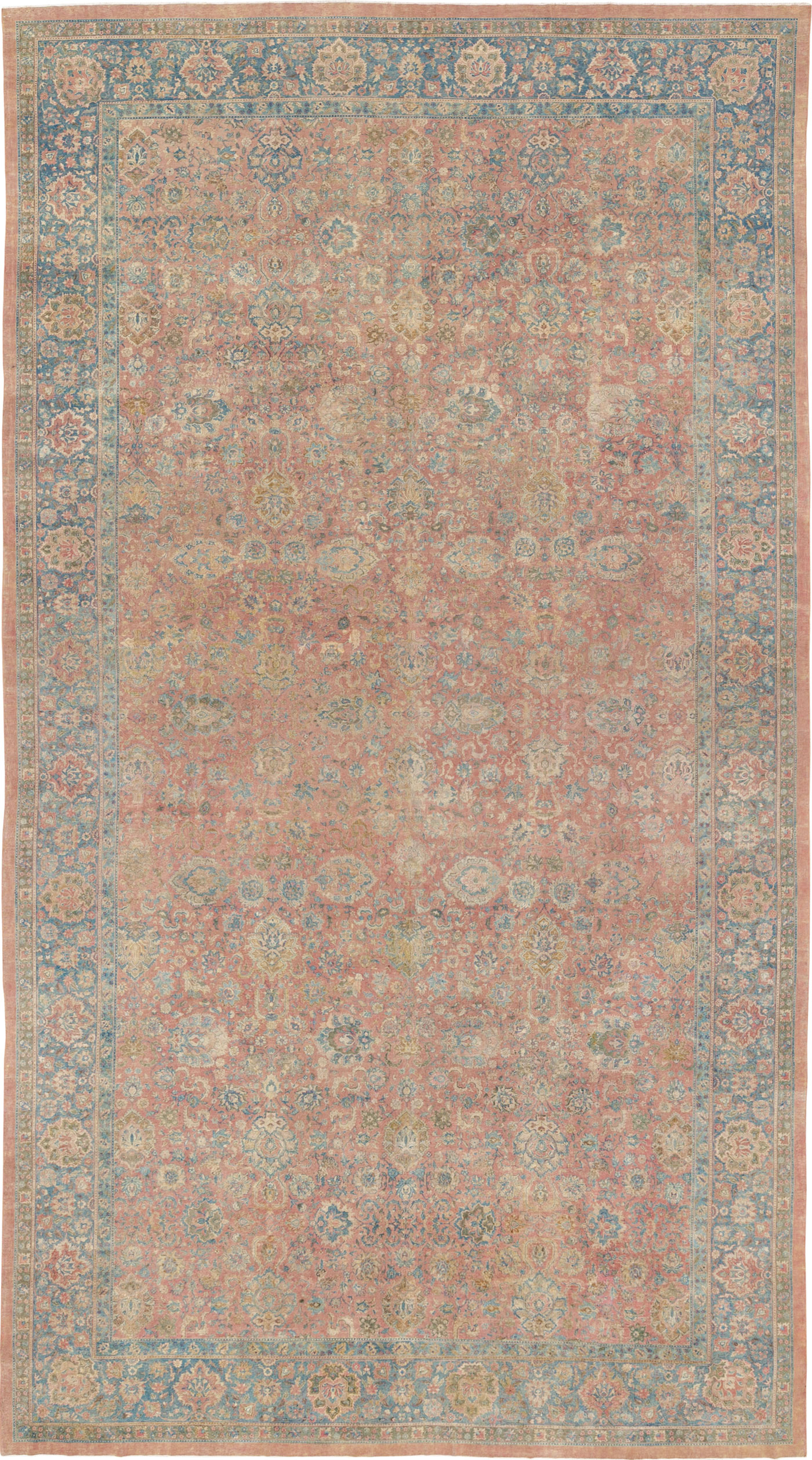 Antique Indian Lahore Oversize Carpet, No.32935 - Gss