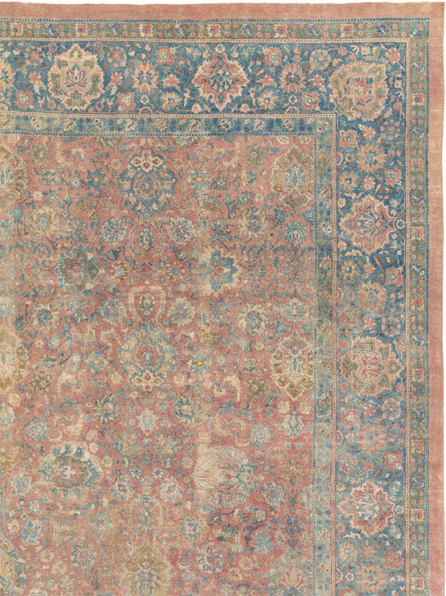 Antique Indian Lahore Oversize Carpet, No.32935 - Gss
