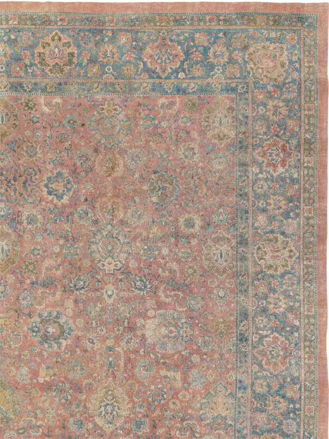 Antique Indian Lahore Oversize Carpet, No.32935 - Gss