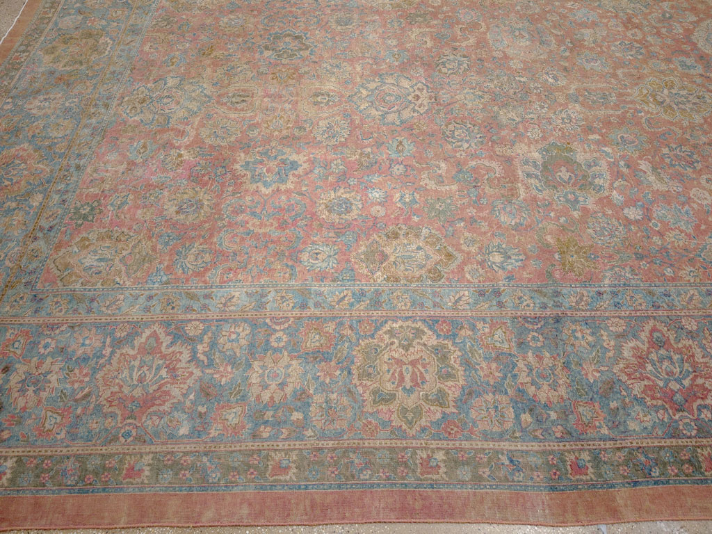 Antique Indian Lahore Oversize Carpet, No.32935 - Gss