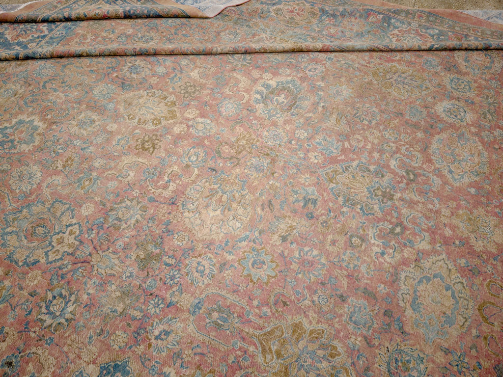 Antique Indian Lahore Oversize Carpet, No.32935 - Gss