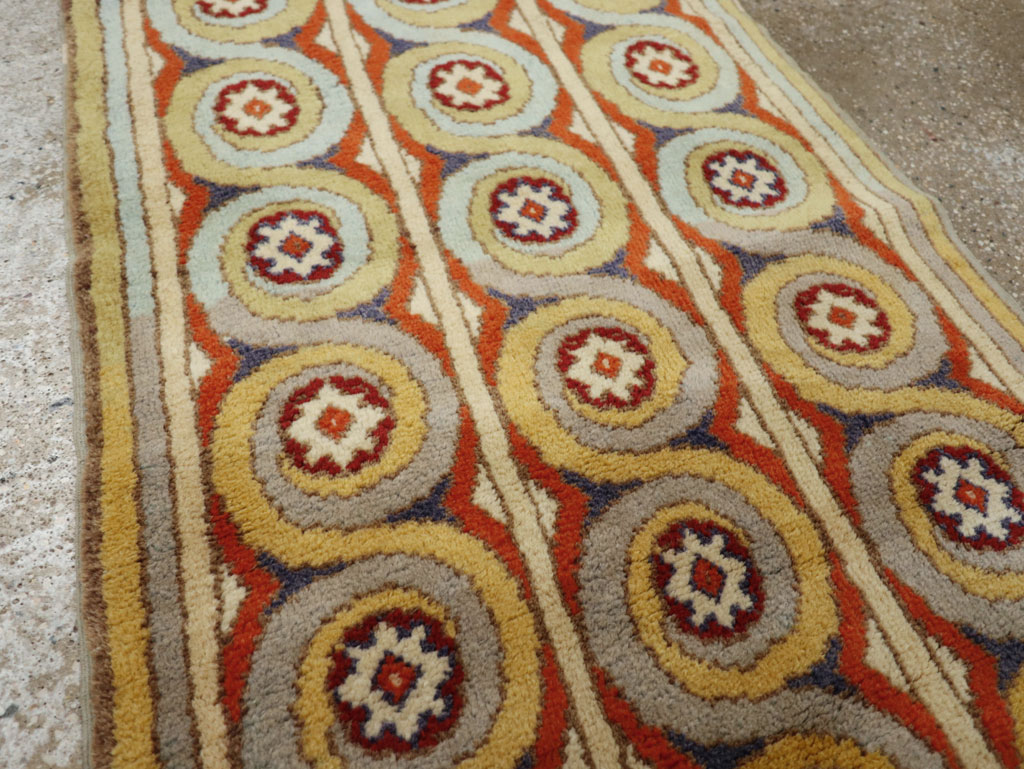 Vintage European Art Deco Rug, No.32949 - Gss
