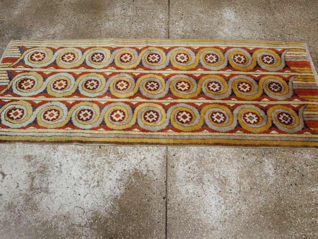 Vintage European Art Deco Rug, No.32949 - Gss