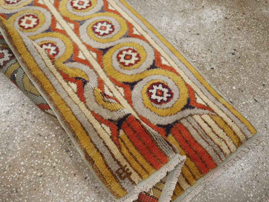 Vintage European Art Deco Rug, No.32949 - Gss