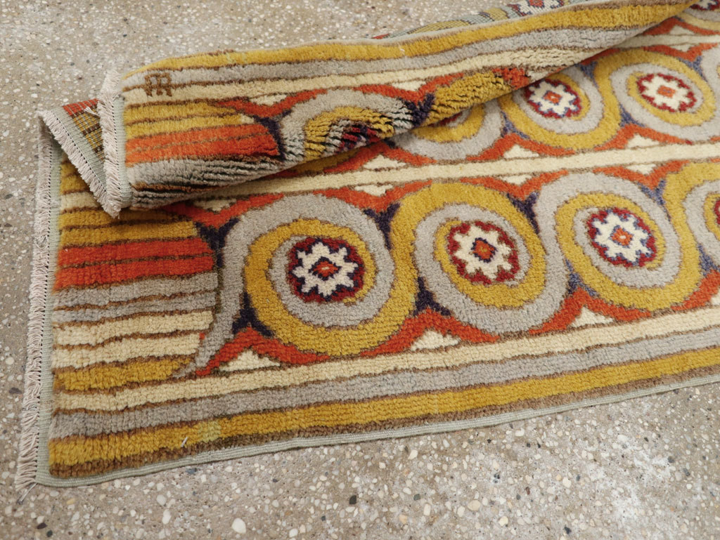 Vintage European Art Deco Rug, No.32949 - Gss