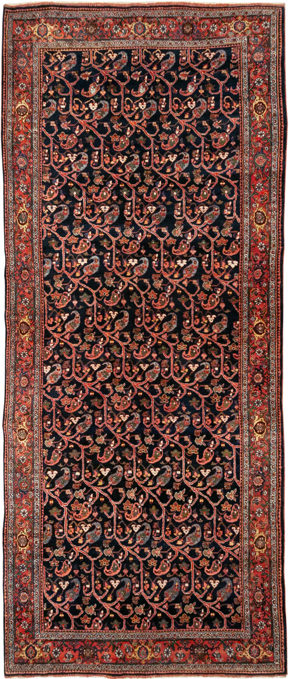 Antique Persian Bidjar Gallery Carpet, No.32953 - Gss