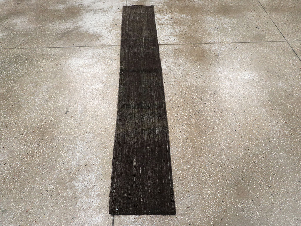 Vintage Turkish Flatweave Kilim Runner, No.32954 - Gss