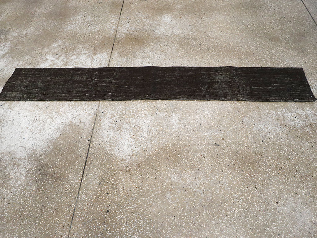 Vintage Turkish Flatweave Kilim Runner, No.32954 - Gss