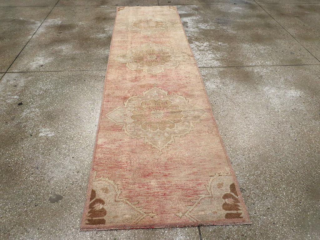 Vintage Turkish Anatolian Runner, No.32970 - Gss