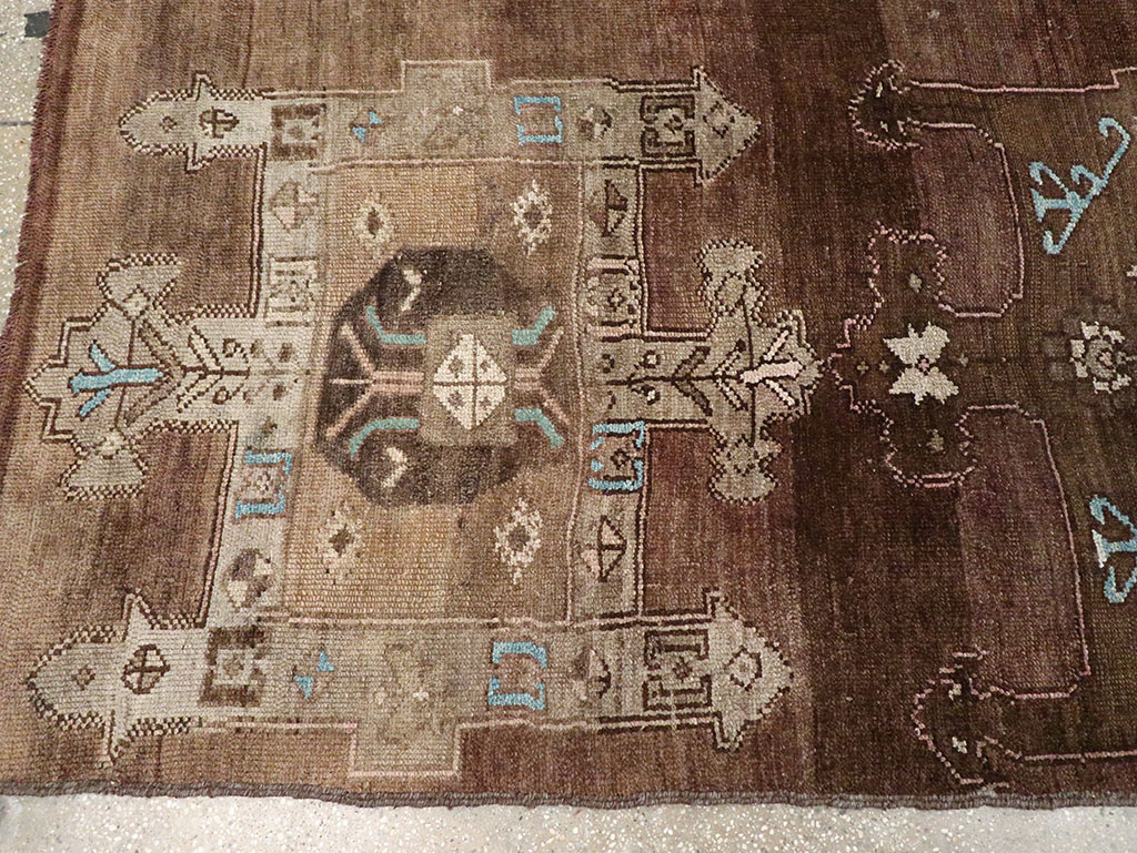 Vintage Turkish Anatolian Accent Carpet, No.32974 - Gss