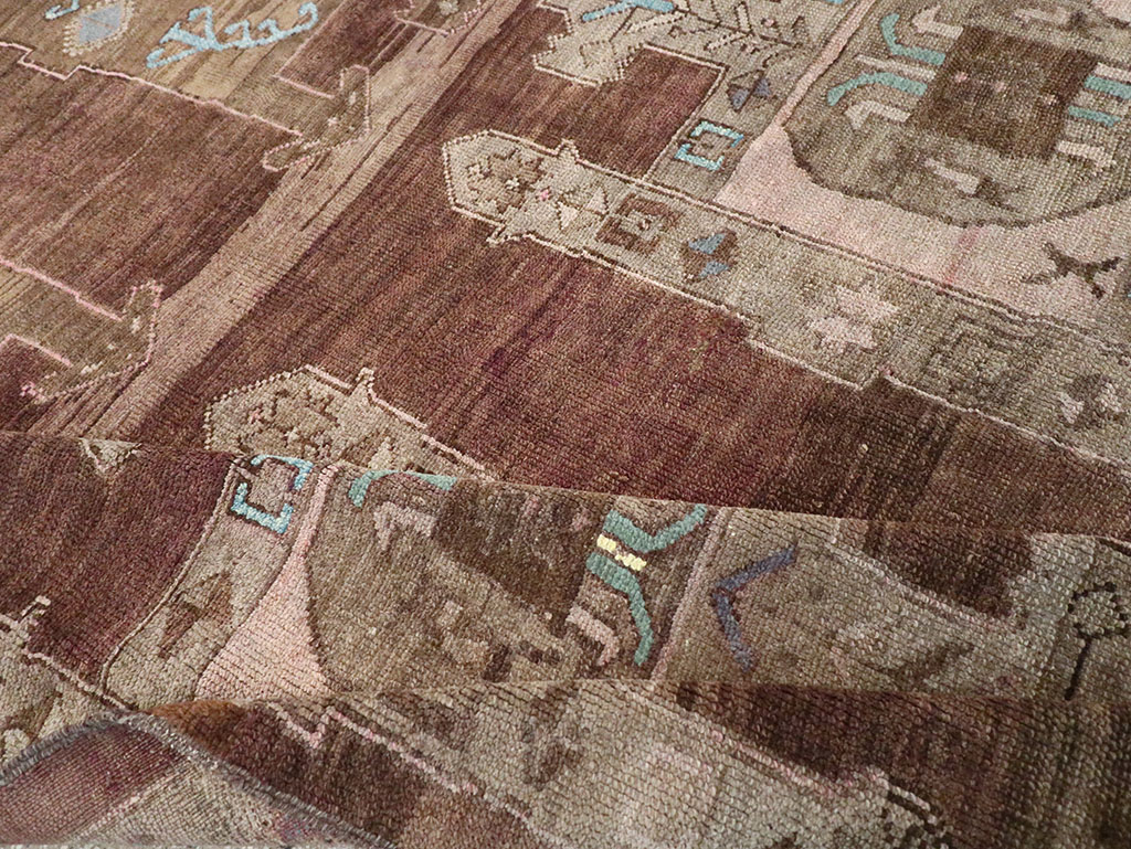 Vintage Turkish Anatolian Accent Carpet, No.32974 - Gss