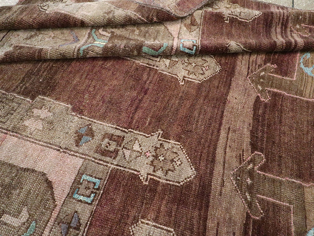 Vintage Turkish Anatolian Accent Carpet, No.32974 - Gss