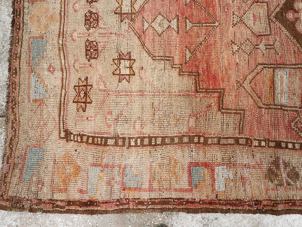 Vintage Turkish Anatolian Gallery Carpet, No.32976 - Gss