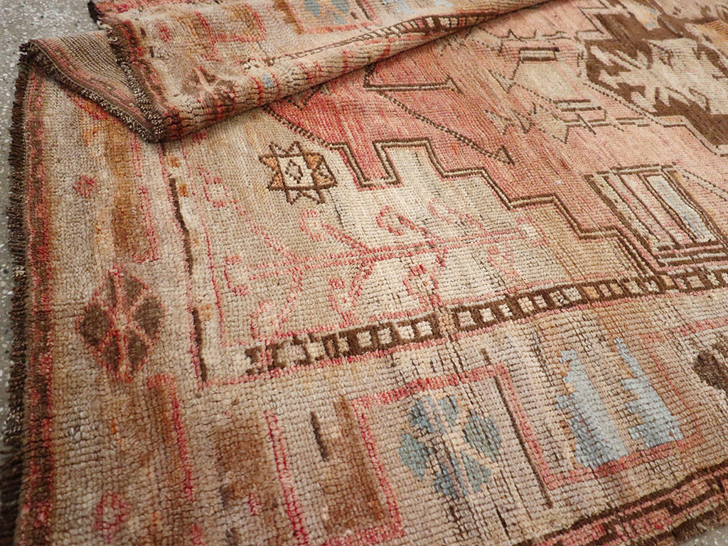 Vintage Turkish Anatolian Gallery Carpet, No.32976 - Gss