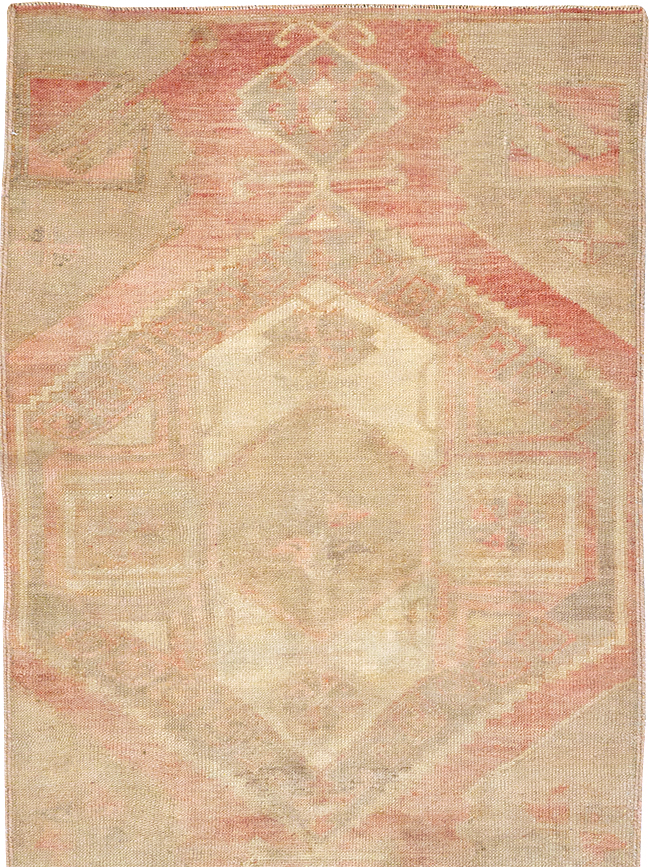 Vintage Turkish Anatolian Runner, No.32978 - Gss