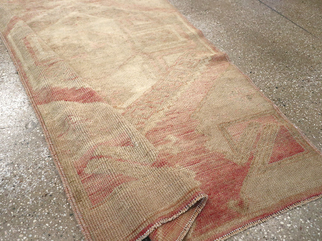 Vintage Turkish Anatolian Runner, No.32978 - Gss