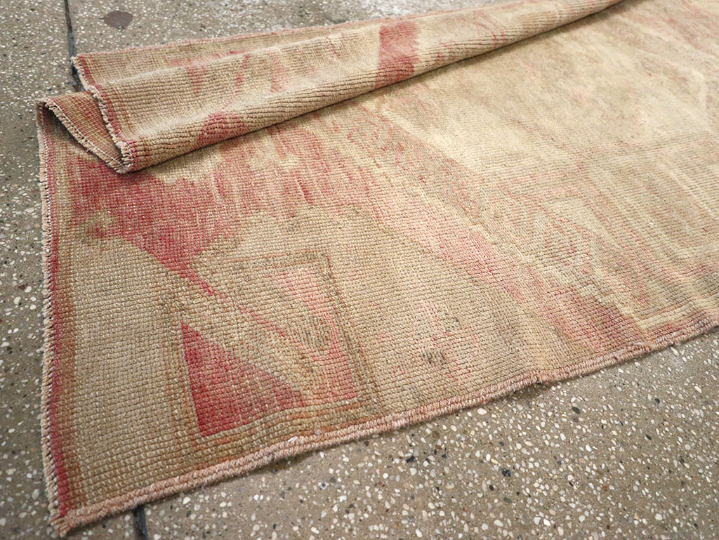 Vintage Turkish Anatolian Runner, No.32978 - Gss