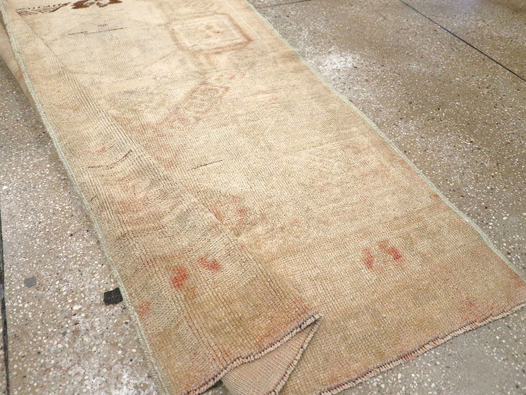 Vintage Turkish Anatolian Runner, No.32979 - Gss