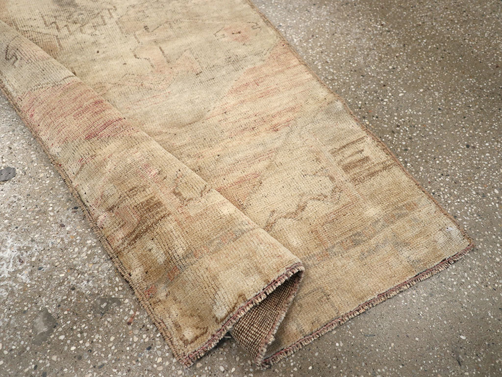 Vintage Turkish Anatolian Runner, No.32980 - Gss