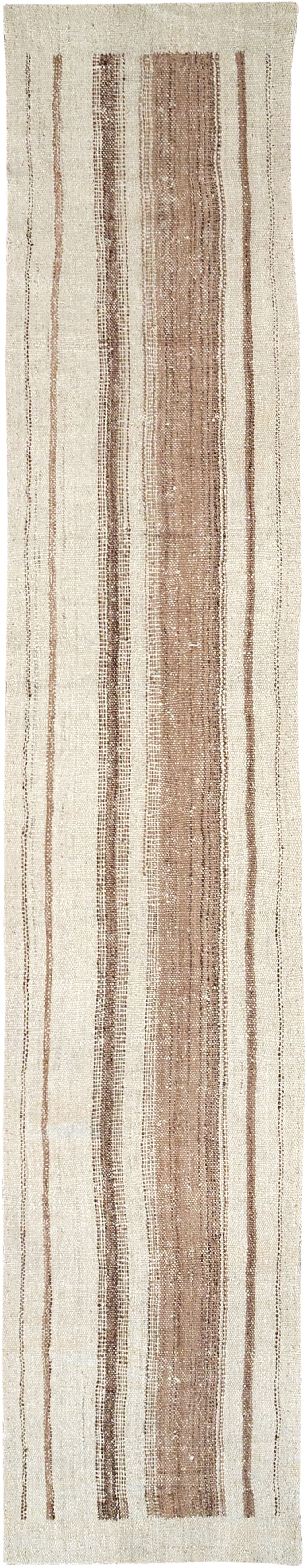 Vintage Turkish Flatweave Kilim Runner, No.32983 - Gss