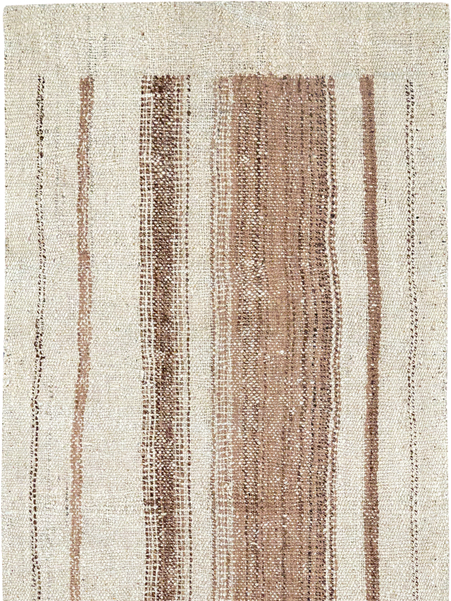 Vintage Turkish Flatweave Kilim Runner, No.32983 - Gss