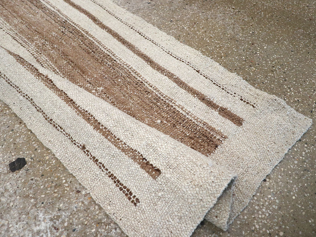 Vintage Turkish Flatweave Kilim Runner, No.32983 - Gss