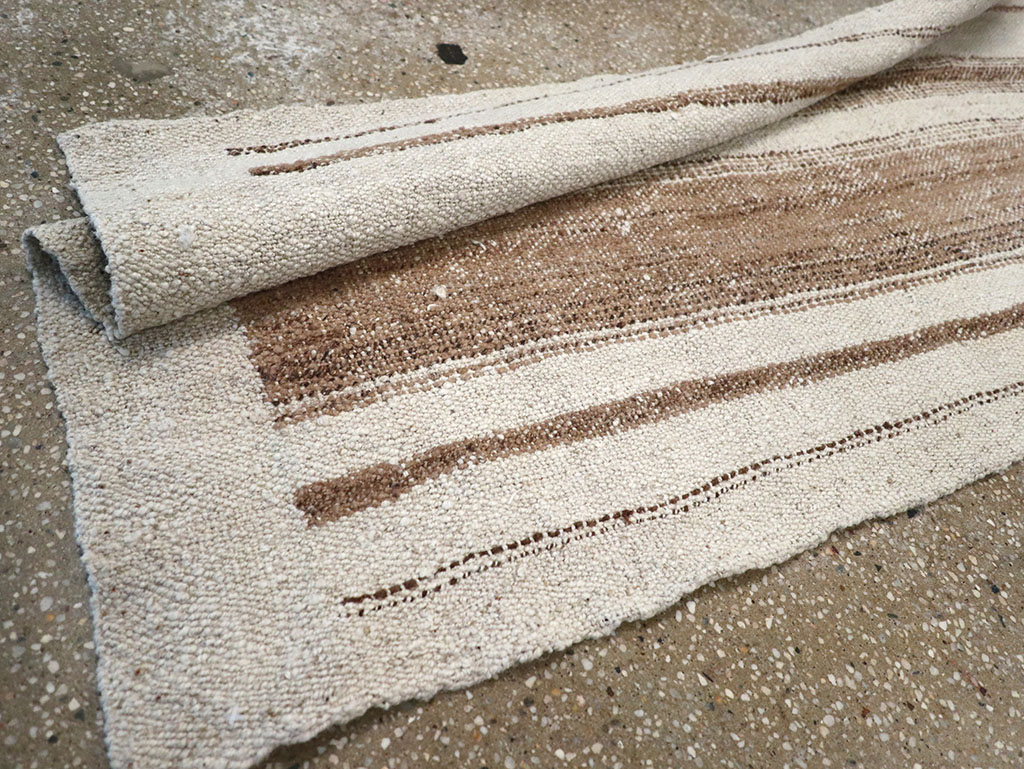 Vintage Turkish Flatweave Kilim Runner, No.32983 - Gss