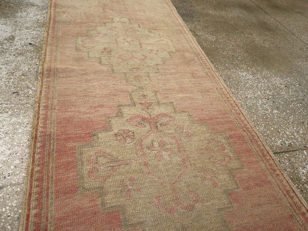 Vintage Turkish Anatolian Runner, No.32984 - Gss
