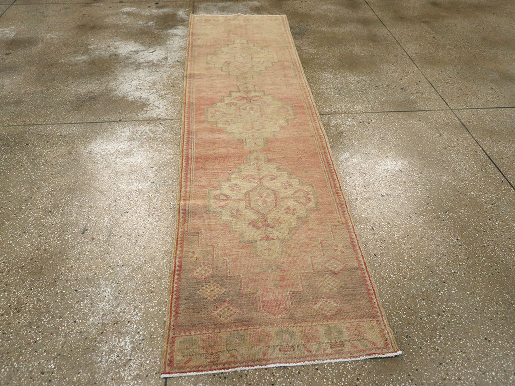 Vintage Turkish Anatolian Runner, No.32984 - Gss