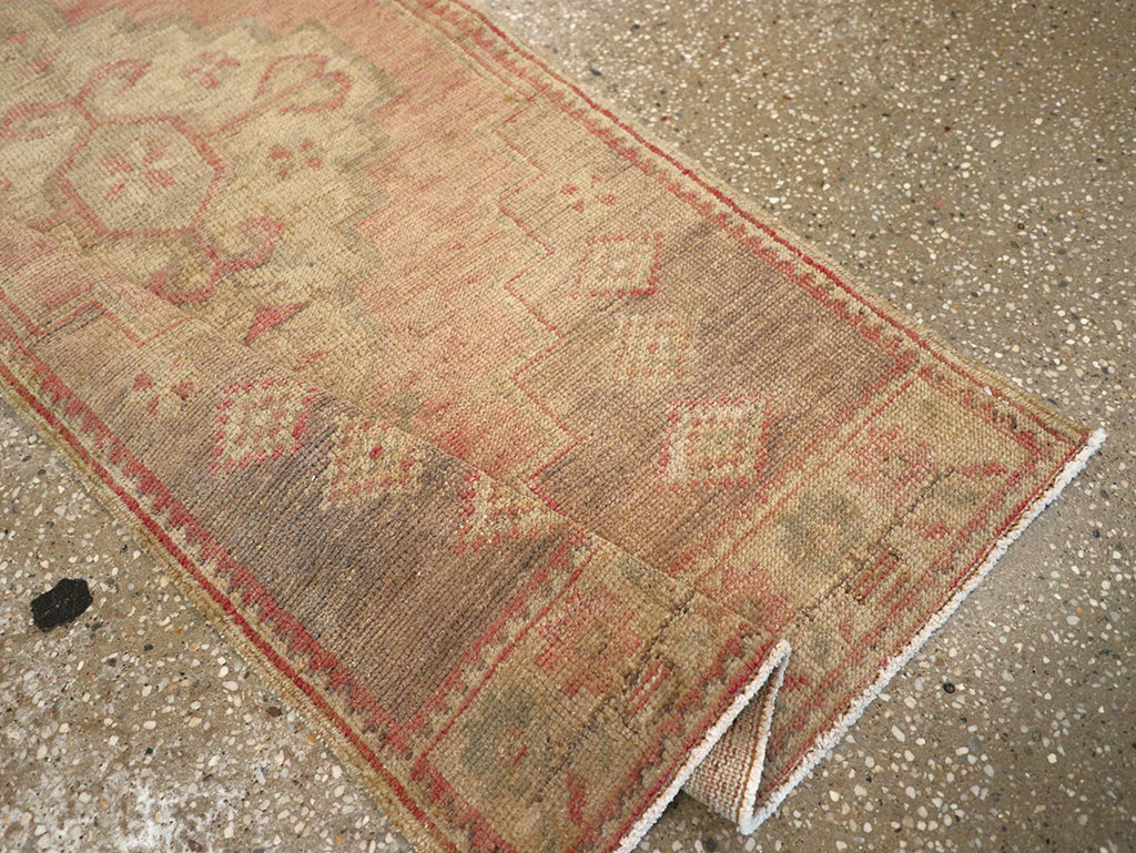 Vintage Turkish Anatolian Runner, No.32984 - Gss