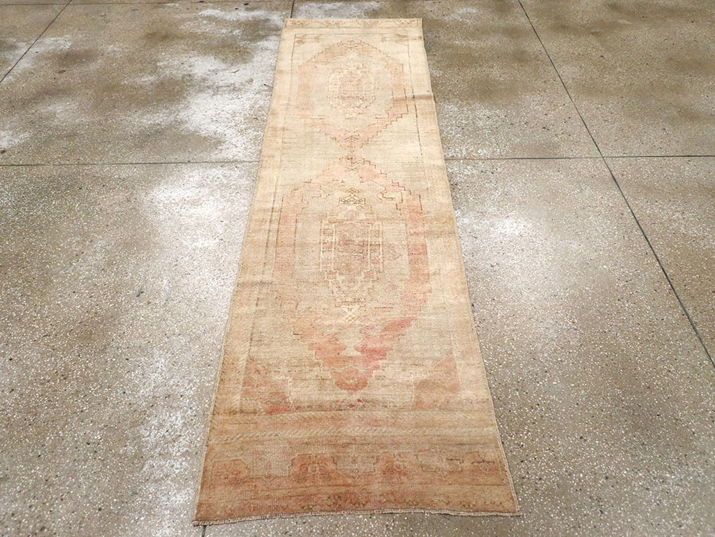 Vintage Turkish Anatolian Runner, No.32985 - Gss
