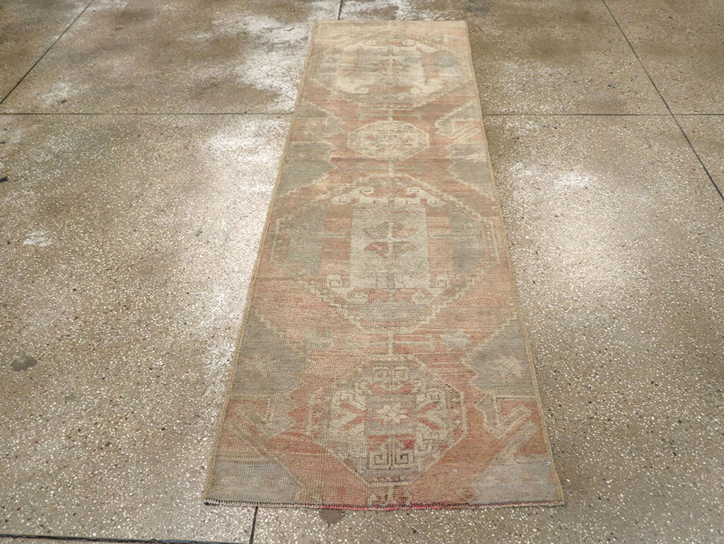 Vintage Turkish Anatolian Runner, No.32986 - Gss