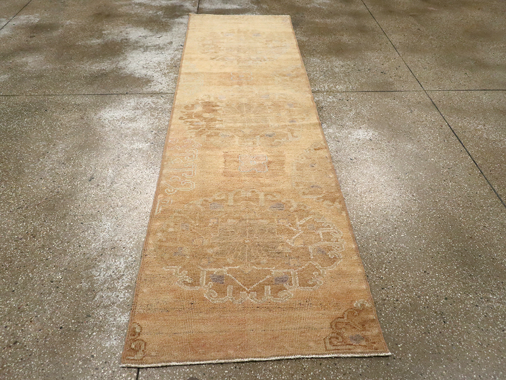 Vintage Turkish Anatolian Runner, No.32987 - Gss