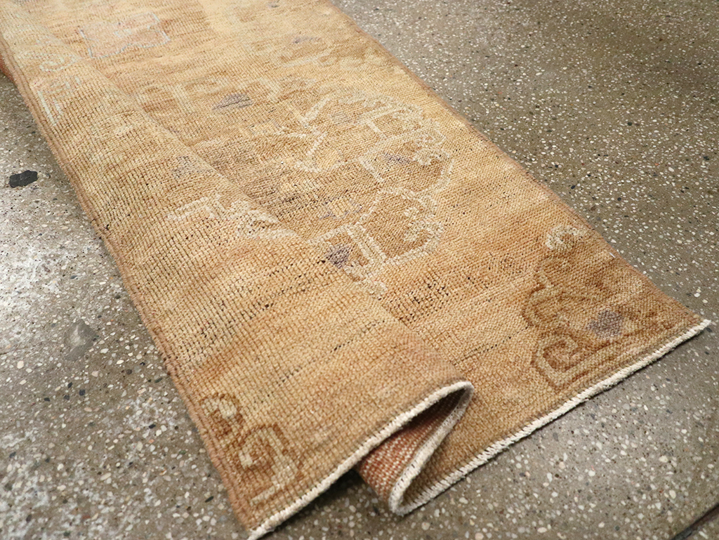 Vintage Turkish Anatolian Runner, No.32987 - Gss